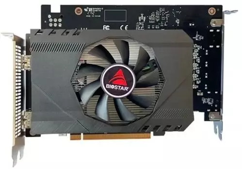 Видеокарта BIOSTAR AMD Radeon RX 6400 VA6406RA46, 4Gb GDDR6, 64 бит, PCI-E, HDMI, DP, Retail (VA6406RA46)