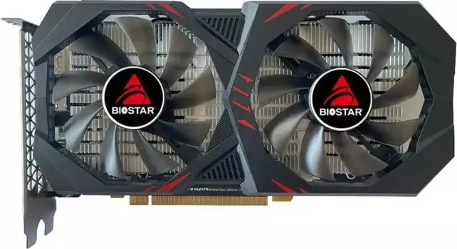 Видеокарта BIOSTAR NVIDIA GeForce GTX 1660 Ti VN1666TF69, 6Gb DDR6, 192 бит, PCI-E, DVI, HDMI, DP, Retail (VN1666TF69)