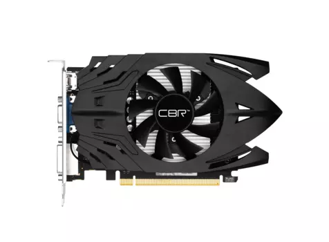 Видеокарта CBR NVIDIA GeForce GT 730, 2Gb DDR3, 64 бит, PCI-E, VGA, DVI, HDMI, Retail (VGA-STX730-2G-RTL)