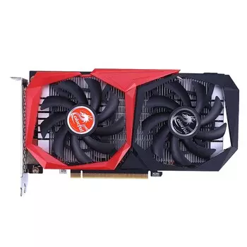 Видеокарта Colorful NVIDIA GeForce GTX 1650 SUPER, 4Gb DDR6, 128 бит, PCI-E, DVI, HDMI, DP, Retail (GTX 1650 SUPER NB 4G-V)