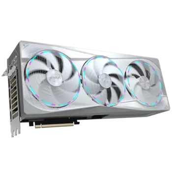 Видеокарта GIGABYTE NVIDIA GeForce RTX 5080 AORUS MASTER ICE 16G, 16Gb GDDR7, 256 бит, PCI-E, HDMI, 3DP, Retail (GV-N5080AORUSM ICE-16GD)