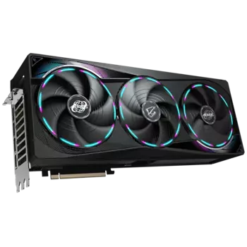 Видеокарта GIGABYTE NVIDIA GeForce RTX 5080 AORUS MASTER 16G, 16Gb GDDR7, 256 бит, PCI-E, HDMI, 3DP, Retail (GV-N5080AORUS M-16GD)