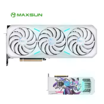 Видеокарта Maxsun NVIDIA GeForce RTX 4070 iCraft OC12G Limited, 12Gb GDDR6X, 192 бит, PCI-E, HDMI, 3DP, Retail (MS-RTX4070 Super iCraft OC12G Limited)