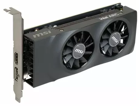 Видеокарта MSI Intel Arc A380 LP 2X, 6Gb DDR6, 96 бит, PCI-E, HDMI, DP, Retail (A380 LP 2X 6G)