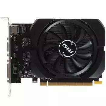 Видеокарта MSI NVIDIA GeForce GT 730, 4Gb DDR3, 64 бит, PCI-E, VGA, DVI, HDMI, Retail (N730K-4GD3/OCV1)