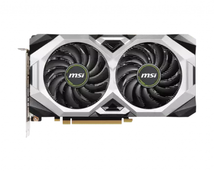 Видеокарта MSI NVIDIA GeForce RTX 2060 VENTUS GP OC, 6Gb DDR6, 192bit, PCI-E, HDMI, 3DP, Retail (RTX 2060 VENTUS GP OC)
