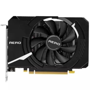 Видеокарта MSI NVIDIA GeForce RTX 3050 Aero ITX, 8Gb DDR6, 128 бит, PCI-E, HDMI, 3DP, Retail (RTX 3050 AERO ITX 8G)