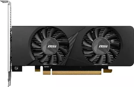 Видеокарта MSI NVIDIA GeForce RTX 3050 LP 6G OC, 6Gb GDDR6, 96 бит, PCI-E, 2HDMI, DP, Retail (RTX 3050 LP 6G OC)