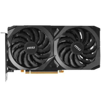 Видеокарта MSI NVIDIA GeForce RTX 3060 VENTUS 2X OC, 8Gb GDDR6, 128 бит, PCI-E, HDMI, 3DP, Retail (RTX 3060 VENTUS 2X 8G OC)