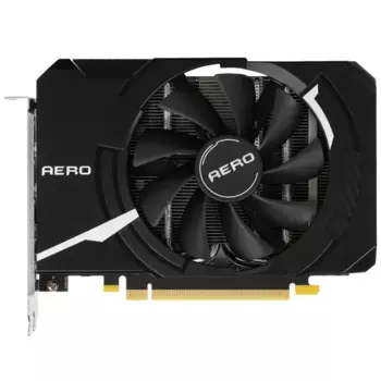 Видеокарта MSI NVIDIA GeForce RTX 3060Ti Aero ITX OC, 8Gb DDR6, 256 бит, PCI-E, HDMI, 3DP, Retail (RTX 3060 TI AERO ITX 8G OC LHR)