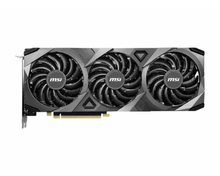 Видеокарта MSI NVIDIA GeForce RTX 3070 VENTUS 3X OC 8G LHR RU, 8Gb DDR6, 256bit, PCI-E, HDMI, 3DP, Retail (RTX 3070 VENTUS 3X OC 8G LHR RU)