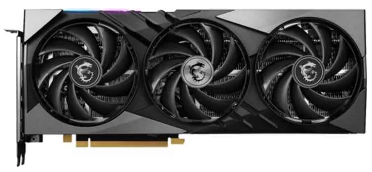 Видеокарта MSI NVIDIA GeForce RTX 4070 GAMING SLIM 12G, 12Gb DDR6X, 192 бит, PCI-E, HDMI, 3DP, Retail (GeForce RTX 4070 GAMING SLIM 12G)