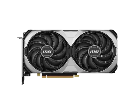 Видеокарта MSI NVIDIA GeForce RTX 4070 VENTUS 2X OC, 12Gb GDDR6, 192 бит, PCI-E, HDMI, 3DP, Retail (RTX 4070 VENTUS 2X E1 12G OC)