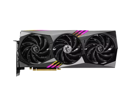 Видеокарта MSI NVIDIA GeForce RTX 4070Ti GAMING TRIO, 12Gb DDR6X, 192 бит, PCI-E, HDMI, 3DP, Retail (RTX 4070 Ti GAMING TRIO 12G)