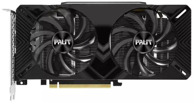 Видеокарта Palit NVIDIA GeForce GTX 1660 Dual, 6Gb DDR5, 192bit, PCI-E, DVI, HDMI, DP, Bulk (NE51660018J9-1161C)