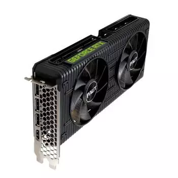 Видеокарта Palit NVIDIA GeForce RTX 3060 GHOST, 12Gb DDR6, 192 бит, PCI-E, HDMI, 3DP, Retail (NE63060019K9-190AU rtl)