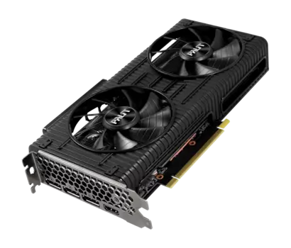 Видеокарта Palit NVIDIA GeForce RTX 3060Ti Dual, 8Gb DDR6, 256 бит, PCI-E, HDMI, 3DP, Retail (NE6306T019P2-190AD V1 LHR)