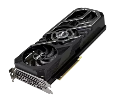 Видеокарта Palit NVIDIA GeForce RTX 3070Ti GAMINGPRO 8G, 8Gb DDR6X, 256bit, PCI-E, HDMI, 3DP, Bulk (NED307T019P2-1046A OEM)