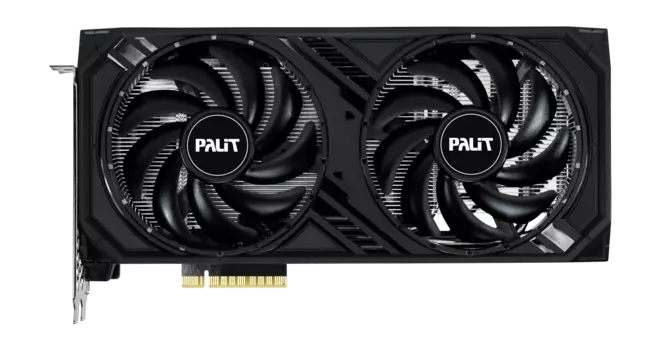 Видеокарта Palit NVIDIA GeForce RTX 4060 Dual, 8Gb GDDR6, 128 бит, PCI-E, HDMI, 3DP, Retail (NE64060019P1-1070D)