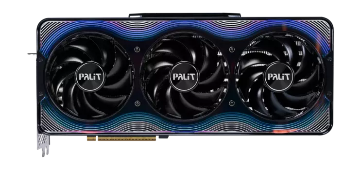 Видеокарта Palit NVIDIA GeForce RTX 5080 GameRock OC, 16Gb GDDR7, 256 бит, PCI-E, HDMI, 3DP, Retail (NE75080T19T2-GB2030G)