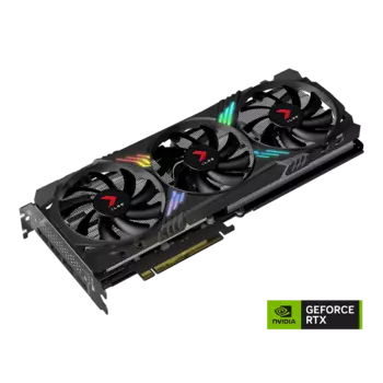 Видеокарта PNY NVIDIA GeForce RTX 4060Ti XLR8 Gaming VERTO EPIC-X RGB , 8Gb DDR6, 128 бит, PCI-E, HDMI, 3DP, Retail (VCG4060T8TFXXPB1)