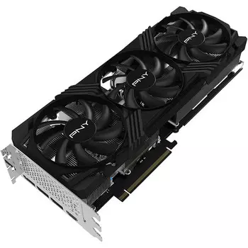 Видеокарта PNY NVIDIA GeForce RTX 4070Ti VERTO Triple Fan, 12Gb DDR6X, 192 бит, PCI-E, HDMI, 3DP, Retail (VCG4070T12TFXPB1)