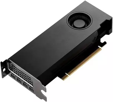 Видеокарта PNY NVIDIA RTX A2000, 12Gb GDDR6, 192 бит, PCI-E, 4DP, 4miniDP, Retail (VCNRTXA2000-12GB-PB)