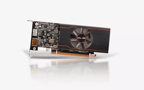 Видеокарта Sapphire AMD Radeon RX 6400 Pulse, 4Gb GDDR6, 64 бит, PCI-E, HDMI, DP, Retail (11315-01-20G)