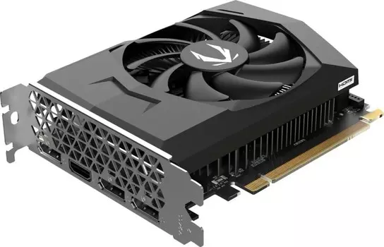Видеокарта ZOTAC NVIDIA GeForce RTX 3050 SOLO , 6Gb DDR6, 96 бит, PCI-E, HDMI, DP, Retail (ZT-A30510G-10L)