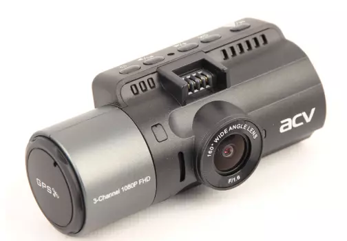 Видеорегистратор ACV GQ914 V2, 3 камеры, 1920×1080 30 к/с, 160, G-сенсор, microSD (microSDXC) до 256 Гб