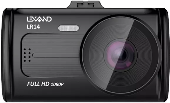 Видеорегистратор LEXAND LR-14, 1920x1080 30 к/с, 140°, 3" 320x240, G-сенсор, WiFi, microSD (microSDHC) (15.09.08.02.000437)