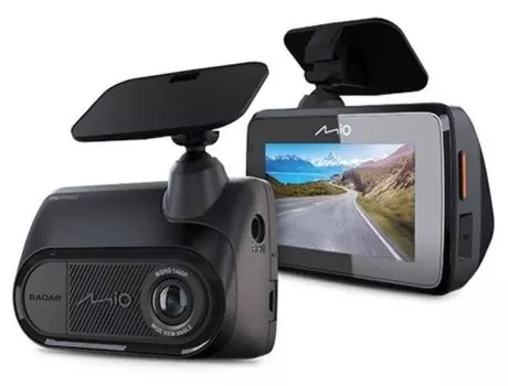 Видеорегистратор Mio MiVue i150, 2560x1440 30 к/с, 135°, G-сенсор, радар-детектор, microSD (microSDHC), черный (MIO-MIVUE-I150)