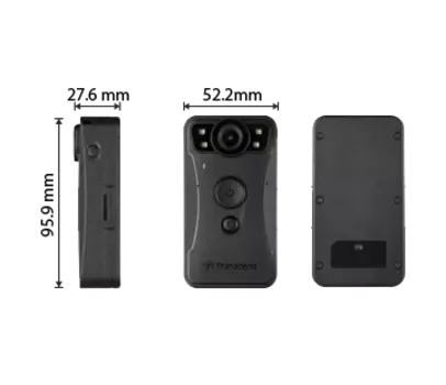 Видеорегистратор нагрудный Transcend DrivePro Body 30, 1920×1080 30 к/с, 130, SDHC