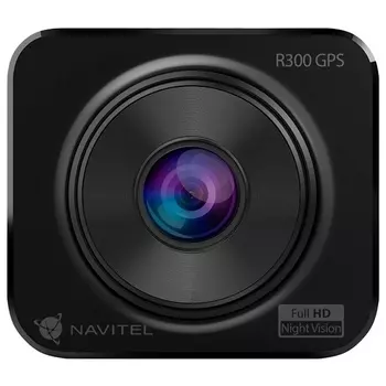 Видеорегистратор Navitel R300 GPS, 1920x1080 30 к/с, 140°, 2" 320x240, G-сенсор, microSD (microSDHC)