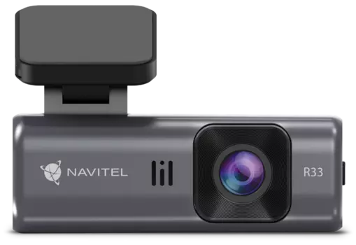 Видеорегистратор Navitel R33, 1920x1080 30 к/с, 124°, G-сенсор, WiFi, microSD (microSDHC), черный (1795646)