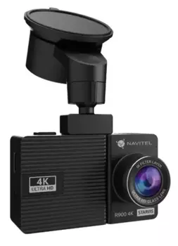 Видеорегистратор Navitel R900 4K, 3840x2160 30 к/с, 140°, 2.35" 480x320, G-сенсор, microSD (microSDHC), черный (R900 4K)