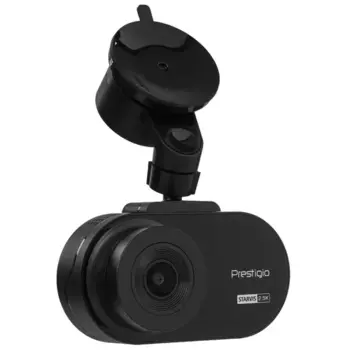 Видеорегистратор с экраном Prestigio RoadRunner 460W, 2560x1440 30 к/с, 140°, 3" 854x480, G-сенсор, WiFi, microSD (microSDHC), черный (PCDVRR460W)