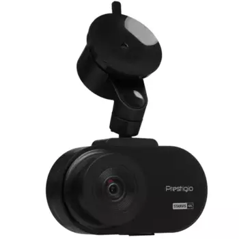 Видеорегистратор с экраном Prestigio RoadRunner 480W, 3840x2160 30 к/с, 140°, 3" 854x480, G-сенсор, WiFi, microSD (microSDHC), черный (PCDVRR480W)