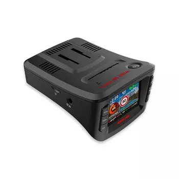 Видеорегистратор Sho-Me 5 Mstar GPS, 2304x1296 30 к/с, 140°, G-сенсор, GPS/ГЛОНАСС, радар-детектор, microSD (microSDHC), черный (1643571)