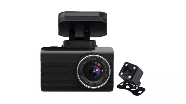 Видеорегистратор TrendVision X1 Max, 2 камеры, 1920x1080 30 к/с, 150°, G-сенсор, GPS/ГЛОНАСС, WiFi, microSD (microSDHC) (TVX1M)