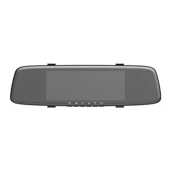 Видеорегистратор зеркало заднего вида Sho-Me Combo Mirror WiFi Duo, 2 камеры, 2304x1296 30 к/с, 136°, G-сенсор, WiFi, радар-детектор, microSD (microSDHC) (COMBO MIRROR WIFI DUO)