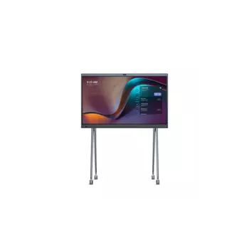 Видеотерминал Yealink MeetingBoard 65, 3840x2160, микрофон: встроенный, серый (MB65-A001)