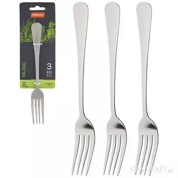 Вилка Mallony Milano, 3 шт. (007294)