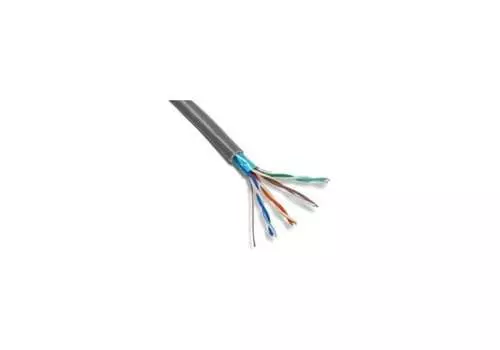 Витая пара FTP кат.5e, 4 пары, CU, 0.48 мм, 305м., внутренний, одножильный, нг(А)-HF (LSZH), серый, IRBIS (IRB20101-LSZH)