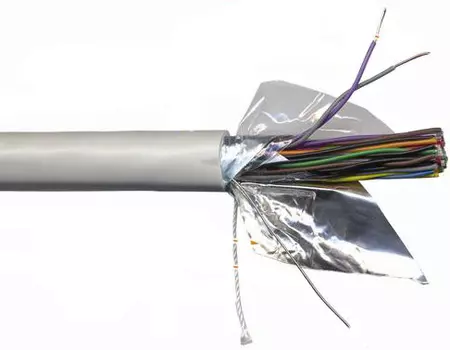 Витая пара SFTP кат.5e, 25 пар, CU, 305м., внутренний, одножильный, LSZH, белый, TWT (TWT-5EFTP25-LSZH)