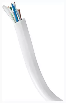 Витая пара UTP кат.5e, 4 пары, CCA, 0.42 мм, 305м., внутренний, одножильный, серый, Buro (BU-CCA-042)