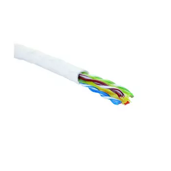 Витая пара UTP кат.6, 4 пары, CU, 0.58 мм, 500м., внутренний, одножильный, LSLTx, белый, Datarex (DR-141011)