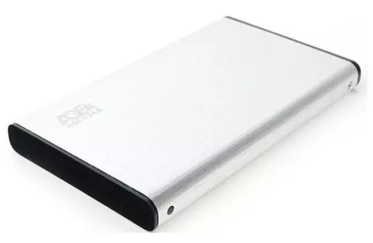 Внешний бокс AgeStar 3UB2O9-6G-SV, 1x2.5" USB 3.0, серебристый (3UB2O9-6G-SV)