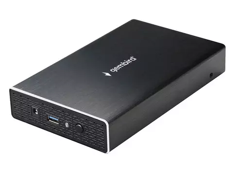 Внешний бокс Gembird EE3-U3S-1, 1x2.5"/3.5" USB 3.0, черный (EE3-U3S-1)