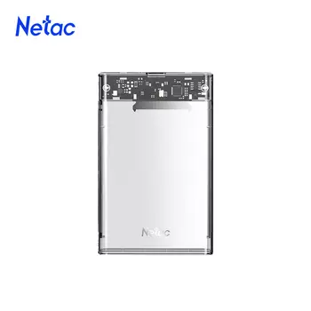 Внешний бокс Netac WH11, 1x2.5" USB 3.0, прозрачный (NT07WH11-30CC)